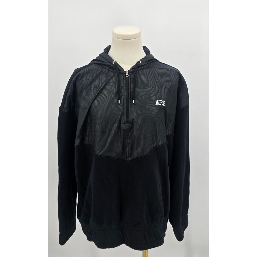 Nike Neutral Minimalist Streetwear Icon Clash Oversized 1/4 Zip - Picture 1 of 5